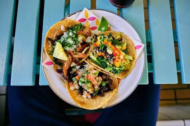 Tacos from the example restaurant